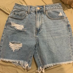 Forever 21 denim shorts
